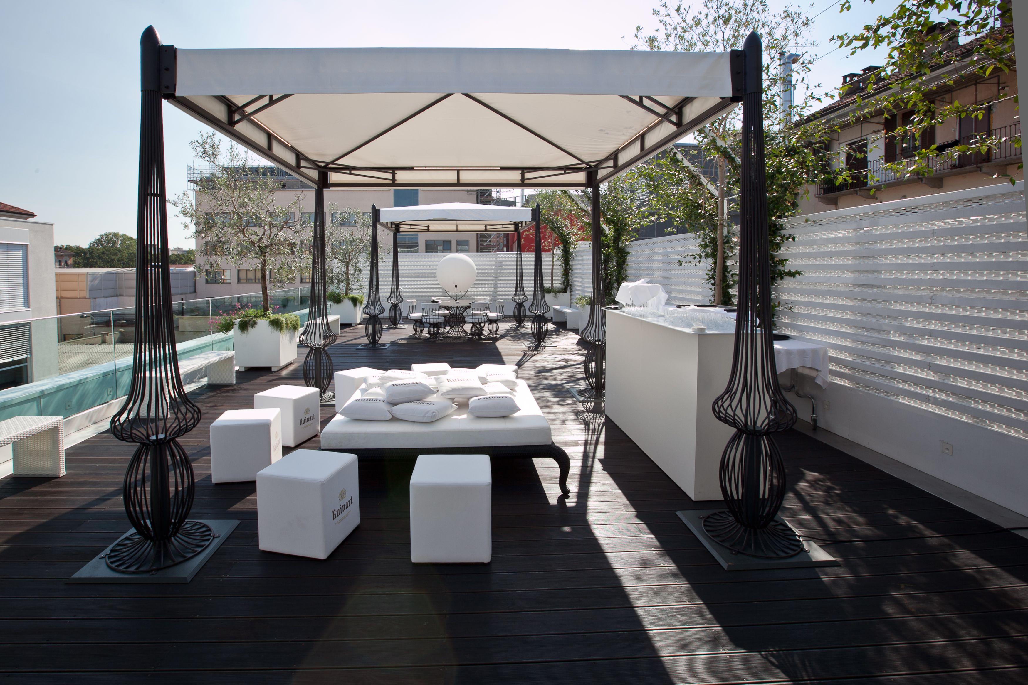 Magna Pars L'Hotel A Parfum, Small Luxury Hotels Of The World Milan Luaran gambar The rooftop terrace
